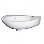 Premier Round 350mm Wall Mounted Basin