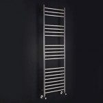 Phoenix Athena – Stainless Steel Ladder Style Heated Towel Rail 430mm x 350mm
