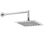 Hudson Reed 200mm Square Shower Head &amp; Mitred Wall Mounted Arm