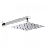 Hudson Reed 200mm Square Shower Head &amp; Small Rectangular Arm