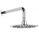 Hudson Reed 200mm Round Shower Head &amp; Wall Mounted Arm