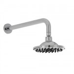 Hudson Reed 6&amp;quot; Fixed Shower Head &amp; Wall Mounted Arm