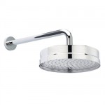 Hudson Reed Tec 8&amp;quot; Fixed Shower Head &amp; Wall Mounted Arm