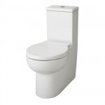 Hudson Reed Langdon Curved Close Coupled Toilet with Soft Close Seat