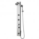 Milano Thermostatic Chrome Shower Panel Tower