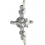 Milano Traditional Triple Exposed Thermostatic Shower Valve