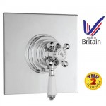 Old London Traditional Dual Concealed Thermostatic Shower Valve