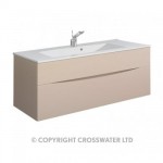 Bauhaus Glide II 1000mm Vanity Unit with Inset 1TH Basin Calico