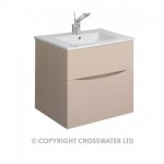 Bauhaus Glide II 500mm Vanity Unit with Inset 1TH Basin Calico