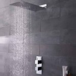 Hudson Reed Design your own Shower Twin Valve with Overhead Shower