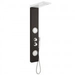 Milano Calgary Black and White Thermostatic Shower Panel