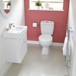 Premier Checkers White Cloakroom Suite