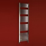 Phoenix Rochell Electric – Chrome Designer Heated Towel Rail (Pre-filled all electric) 800mm x 500mm