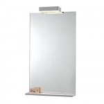 Phoenix 60cm Mirror Shelf &amp; Light