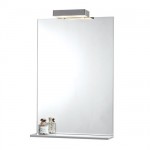 Phoenix 80cm Mirror Shelf &amp; Light