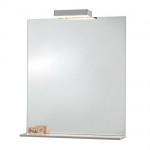 Phoenix 100cm Mirror Shelf &amp; Light