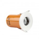 Daxlite IP65 Fire Rated Bathroom LED Downlighter White
