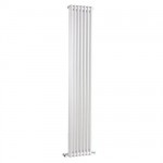 Sterling Edessa – Traditional White 2 Column Vertical Designer Radiator 1800mm x 335mm