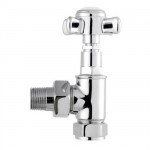 Sterling – Manual Angled Traditional Radiator Valves (Pair)