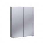 Bauhaus 600mm Aluminium Mirrored Cabinet