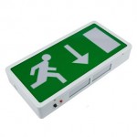 Biard&amp;#174; Square LED Exit Sign Emergency Light – Maintained or Non Maintained