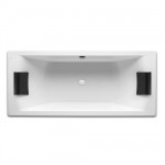 Roca 1800X800mm Double Ended Bath with 2 Headrests