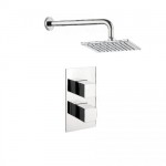 Crosswater Design your Own Twin Valve with Overhead Shower