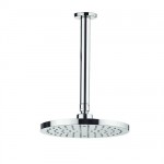 Adora 200mm Round Fixed Head With Ceiling Arm