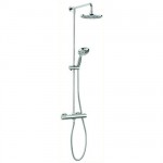 Adora Fusion Multifunction Thermostatic Shower Valve with Fixed Head and 3 Spray shower kit