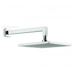 Adora 250mm Square Fixed Head with Wall Arm