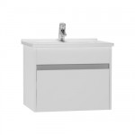 Vitra S50 60cm Washbasin Unit inc Basin High Gloss White