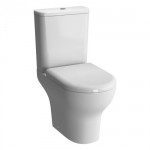 Vitra Zentrum Close-Coupled Toilet Pan Open Back, Cistern &amp; Seat