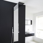 Milano Chrome Exposed Thermostatic Shower Panel