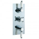 Phoenix Traditional Thermostatic Triple Shower Valve With Diverter