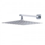 Phoenix 300mm Square Stainless Steel Head &amp; Shower Arm
