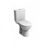 Twyford e100 Square Standard Close Coupled Toilet, Cistern and Soft Close Seat HO