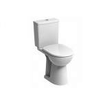 Twyford e100 Square Premium Comfort Height Close Coupled Toilet, Cistern and seat HO