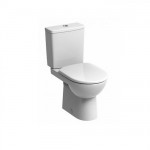 Twyford e100 Square Premium Close Coupled Toilet, Cistern and Soft Close Seat HO