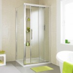 Premier Apex 1000mm Single Sliding Shower Door Easy Fit – 8mm Glass
