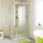 Premier Apex 1200mm Single Sliding Shower Door Easy Fit – 8mm Glass