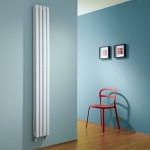 Milano Aruba Slim – White Space-Saving Vertical Electric Designer Radiator 1780mm x 236mm (Double Panel)