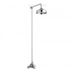 Crosswater Belgravia COMPACT Exposed Thermostatic Shower Valve with 8&amp;quot; fixed head