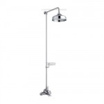 Crosswater Belgravia COMPACT Exposed Thermostatic Shower Valve with 8&amp;quot; fixed head and soap dish