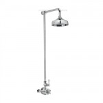 Crosswater Belgravia Thermostatic Shower Valve with 8&amp;quot; Fixed Head – Chrome