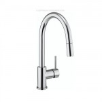 Crosswater Cucina Kai Side Lever Kitchen Mixer with Pull Out Spray