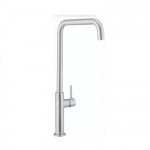 Crosswater Cucina Ninety Tall Side Lever Kitchen Mixer Brushed Stainless Steel