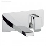 Crosswater Wedge Wall Mounted Two Hole Basin Tap