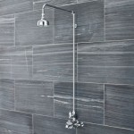 Ultra Traditional Twin Exposed Thermostatic Shower Valve &amp; Rigid Riser Kit