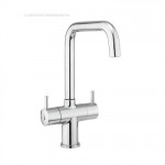 Crosswater Cucina Ninety Dual Lever Kitchen Mixer Swivel Spout