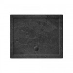 Simpsons 1200 x 1000mm Rectangular Acrylic Shower Tray Grey Slate 35mm